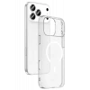 Newface Apple iPhone 17 Pro Combo Sert Şeffaf Magsafe Kapak - Şeffaf