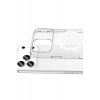 Newface Apple iPhone 17 Pro Combo Sert Şeffaf Magsafe Kapak - Şeffaf