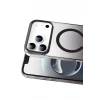 Newface Apple iPhone 17 Pro Glossy Magsafe Kapak - Siyah