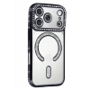Newface Apple iPhone 17 Pro Joke Simli Magneticsafe Kılıf - Siyah
