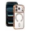 Newface Apple iPhone 17 Pro Joke Simli Magneticsafe Kılıf - Turuncu