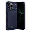 Newface Apple iPhone 17 Pro Kelvin Kartvizitli Silikon - Lacivert