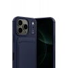 Newface Apple iPhone 17 Pro Kelvin Kartvizitli Silikon - Lacivert