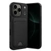 Newface Apple iPhone 17 Pro Kelvin Kartvizitli Silikon - Siyah