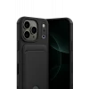 Newface Apple iPhone 17 Pro Kelvin Kartvizitli Silikon - Siyah