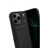 Newface Apple iPhone 17 Pro Kelvin Kartvizitli Silikon - Siyah