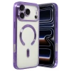 Newface Apple iPhone 17 Pro Kross Magneticsafe Kapak - Mor