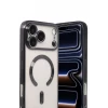 Newface Apple iPhone 17 Pro Kross Magneticsafe Kapak - Siyah