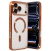 Newface Apple iPhone 17 Pro Kross Magneticsafe Kapak - Turuncu