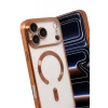 Newface Apple iPhone 17 Pro Kross Magneticsafe Kapak - Turuncu