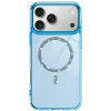 Newface Apple iPhone 17 Pro Live Diamond Magsafe Kapak - Mavi