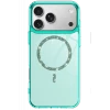 Newface Apple iPhone 17 Pro Live Diamond Magsafe Kapak - Yeşil