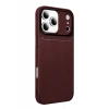 Newface Apple iPhone 17 Pro Max Auto Focus Karbon Kapak - Bordo