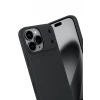 Newface Apple iPhone 17 Pro Max Auto Focus Karbon Kapak - Siyah