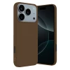 Newface Apple iPhone 17 Pro Max First Silikon - Kahverengi
