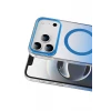 Newface Apple iPhone 17 Pro Max Glossy Magsafe Kapak - Mavi