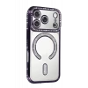 Newface Apple iPhone 17 Pro Max Joke Simli Magneticsafe Kılıf - Derin Mor