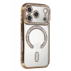 Newface Apple iPhone 17 Pro Max Joke Simli Magneticsafe Kılıf - Gold