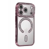 Newface Apple iPhone 17 Pro Max Joke Simli Magneticsafe Kılıf - Pembe
