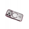 Newface Apple iPhone 17 Pro Max Joke Simli Magneticsafe Kılıf - Pembe