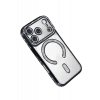 Newface Apple iPhone 17 Pro Max Joke Simli Magneticsafe Kılıf - Siyah