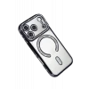 Newface Apple iPhone 17 Pro Max Joke Simli Magneticsafe Kılıf - Siyah
