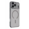 Newface Apple iPhone 17 Pro Max Jota Lensli Magsafe Kapak - Titan Gri