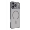 Newface Apple iPhone 17 Pro Max Jota Lensli Magsafe Kapak - Titan Gri