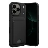 Newface Apple iPhone 17 Pro Max Kelvin Kartvizitli Silikon - Siyah