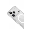 Newface Apple iPhone 17 Pro Max Kılıf Pc Real Magsafe Kapak - Şeffaf