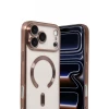 Newface Apple iPhone 17 Pro Max Kross Magneticsafe Kapak - Çöl Titanyum