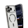 Newface Apple iPhone 17 Pro Max Kross Magneticsafe Kapak - Gümüş