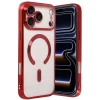 Newface Apple iPhone 17 Pro Max Kross Magneticsafe Kapak - Kırmızı