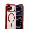 Newface Apple iPhone 17 Pro Max Kross Magneticsafe Kapak - Kırmızı
