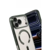 Newface Apple iPhone 17 Pro Max Kross Magneticsafe Kapak - Koyu Yeşil
