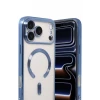 Newface Apple iPhone 17 Pro Max Kross Magneticsafe Kapak - Sierra Blue
