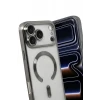 Newface Apple iPhone 17 Pro Max Kross Magneticsafe Kapak - Titan Gri