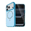 Newface Apple iPhone 17 Pro Max Live Diamond Magsafe Kapak - Mavi
