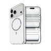 Newface Apple iPhone 17 Pro Max Live Diamond Magsafe Kapak - Şeffaf