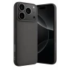Newface Apple iPhone 17 Pro Max Nano içi Kadife Silikon - Gri