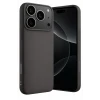 Newface Apple iPhone 17 Pro Max Nano içi Kadife Silikon - Gri