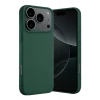 Newface Apple iPhone 17 Pro Max Nano içi Kadife Silikon - Koyu Yeşil