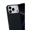 Newface Apple iPhone 17 Pro Max Nano içi Kadife Silikon - Siyah
