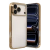 Newface Apple iPhone 17 Pro Max Razer Lensli Silikon - Gold
