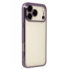 Newface Apple iPhone 17 Pro Max Razer Lensli Silikon - Mor