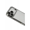 Newface Apple iPhone 17 Pro Max Razer Lensli Silikon - Titan Gri