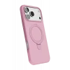 Newface Apple iPhone 17 Pro Max Regal Magsafe Standlı Kapak - Açık Pembe