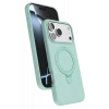 Newface Apple iPhone 17 Pro Max Regal Magsafe Standlı Kapak - Su Yeşili