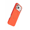 Newface Apple iPhone 17 Pro Max Regal Magsafe Standlı Kapak - Turuncu