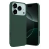 Newface Apple iPhone 17 Pro Nano içi Kadife Silikon - Koyu Yeşil
